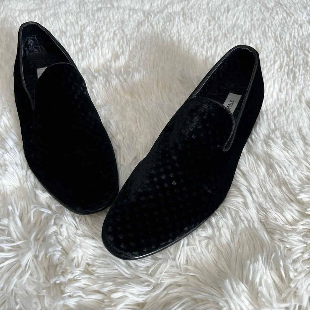 Steve Madden‎ lifted smoking loafers size 8